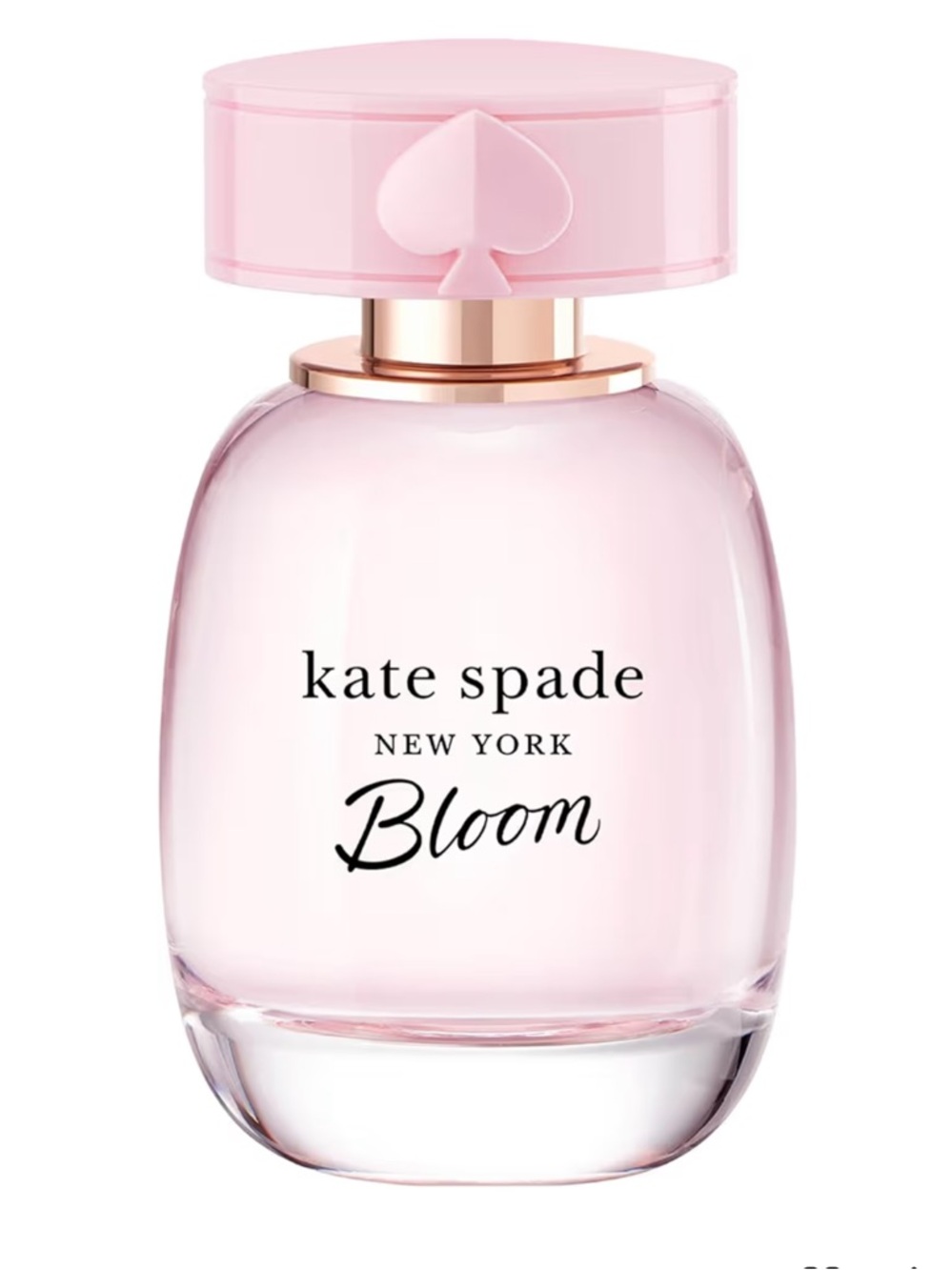 kate spade Bloom Eau de Parfum - Light Pink Bottle with Rose Gold Accent 2 OZ